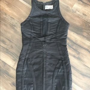 Black bandage style dress